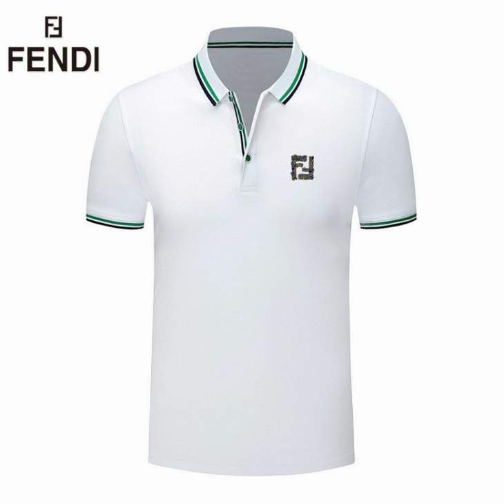 Picture of Fendi Polo Shirts Short _SKUFendiM-3XL25tn6728152